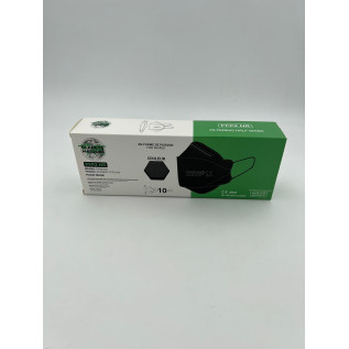 Masques FFP2 KF 94 - noir adulte - planete masques - norme EN149:2001+A1:2009