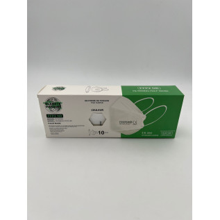 Masque FFP2 KF94 Blanc Adulte -  | Planète Masques