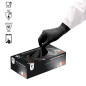Gant Nitrile Noir non poudré - de la taille XS à XXL - Boite de 100 gants Gant Nitrile Noir non poudré - de la taille XS à XXL - Boite de 100 gants