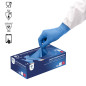 Gant Nitrile Bleu non poudré - de la taille S à XXL - Boite de 100 gants Gant Nitrile Bleu non poudré - de la taille S à XXL - Boite de 100 gants