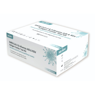 Test Combo 3 en 1 VRS/Grippe/Covid-19 SEJOY - TROD TRIPLEX